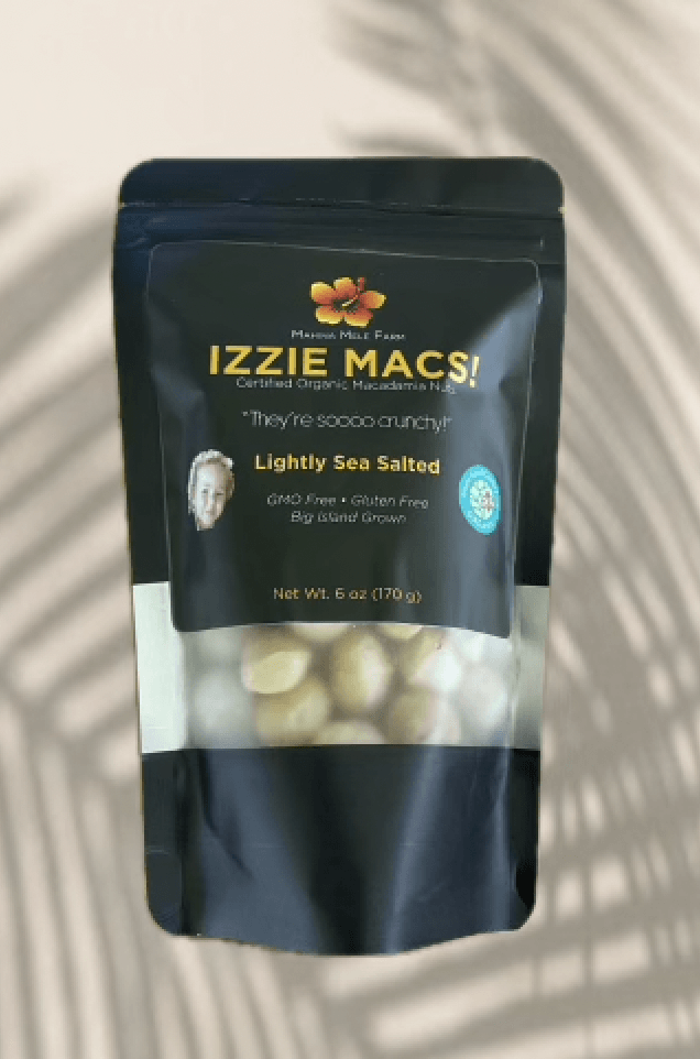 Salted Organic Izzie Mac! Macadamia Nuts-Wholes-OUT OF STOCK! PRE-ORDER,  ALLOW 2-3 WEEKS.