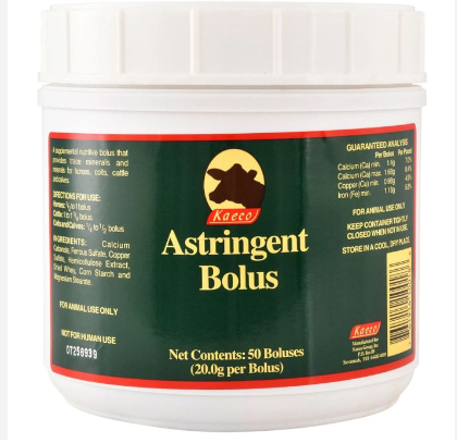 Astringent Boluses 50 count