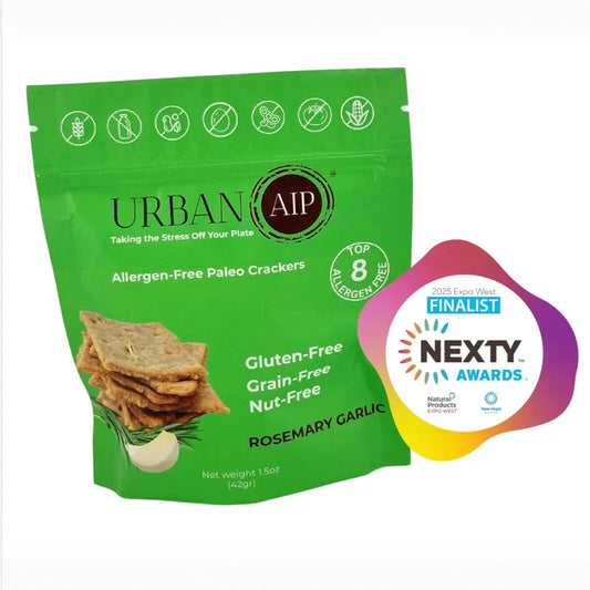 AIP Rosemary Garlic Crackers (price per box)