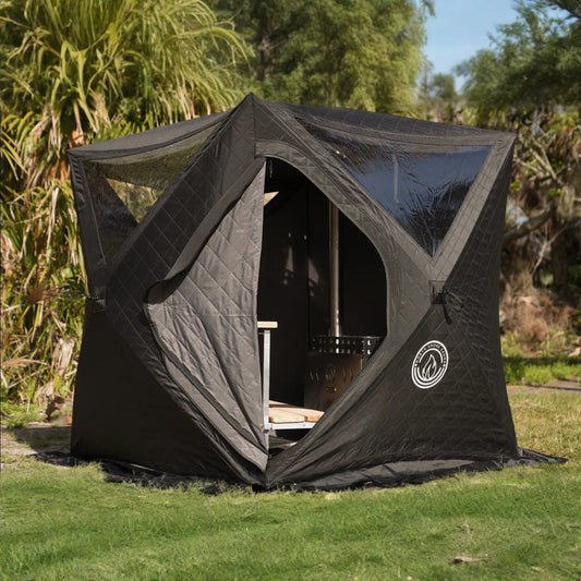 Mini Cube Sauna Tent Premium Package (2-person)