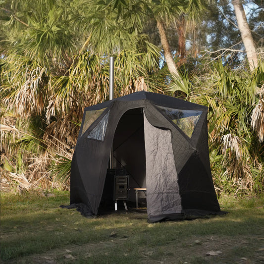 Nova 4 Sauna Tent Elite Experience Package (4-person)