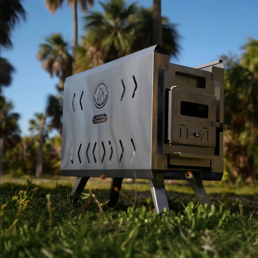 Mini Tent Sauna Stove | Wood-Fired