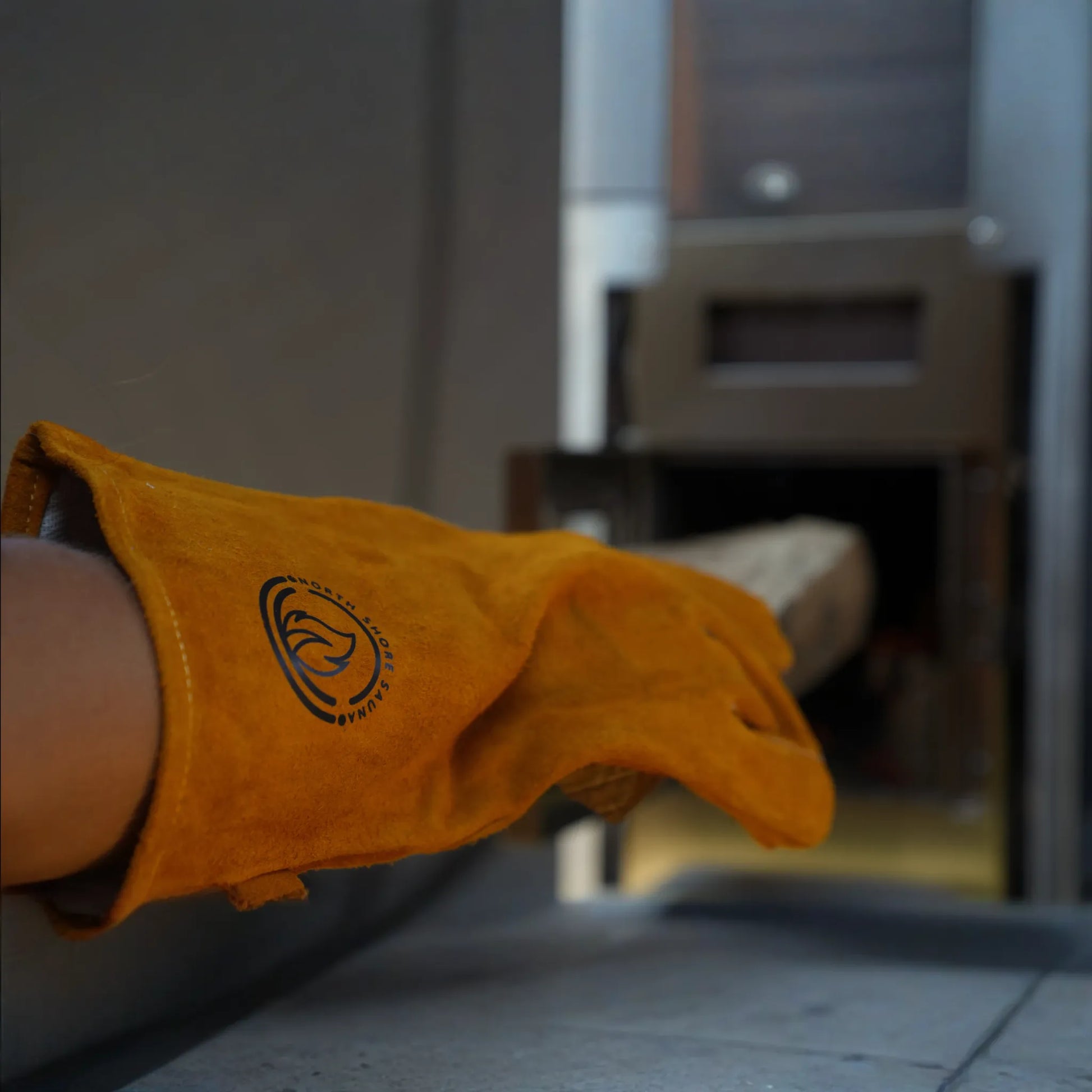 Heat Resistant Leather Gloves