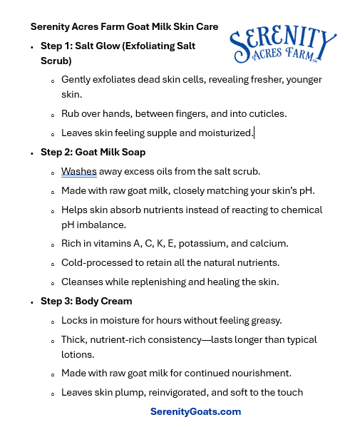 Salt Glow Scrub – Stress Relief