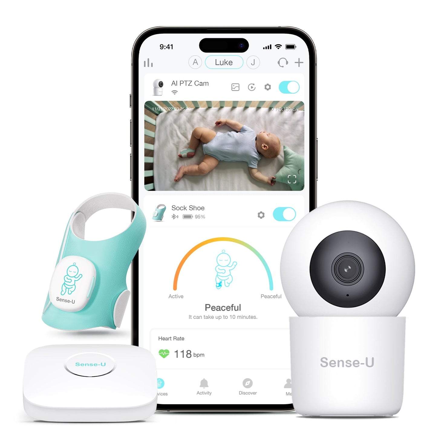 Smart Sock Shoe Bundle (2.5K PTZ Cam)