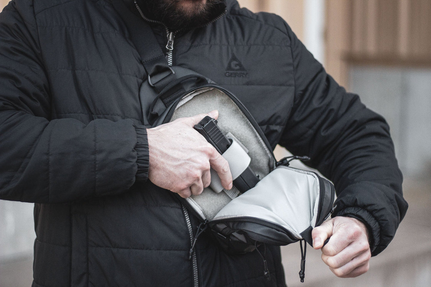 SENTINEL Cross-Body Concealed Carry Sling Pack
