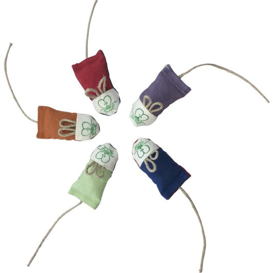 REFILLABLE CATNIP MOUSE TOY