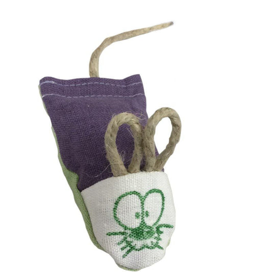 REFILLABLE CATNIP MOUSE TOY