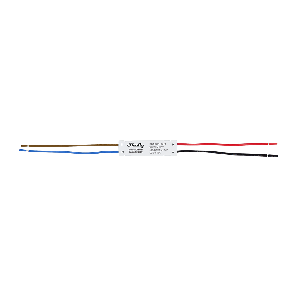 Shelly 1-Channel Decoupler 230V