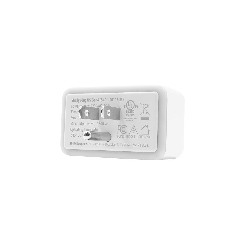 Shelly Plug US Gen4 White