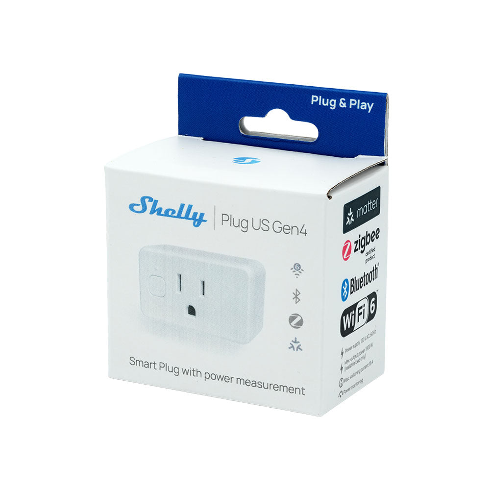 Shelly Plug US Gen4 White
