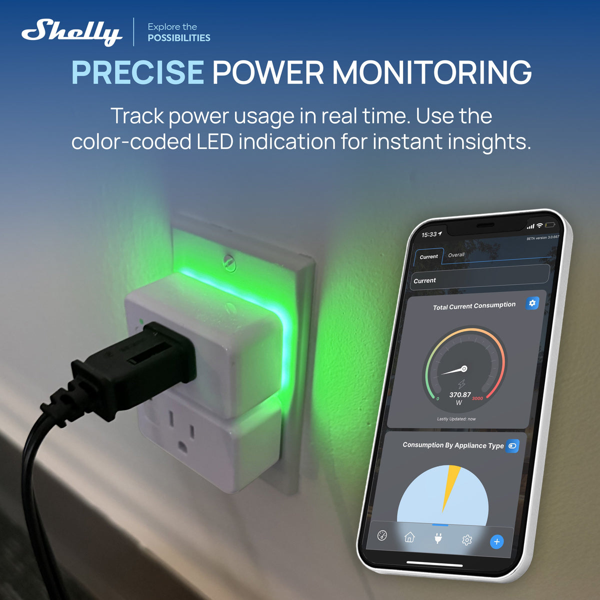 Shelly Plug US Gen4 White