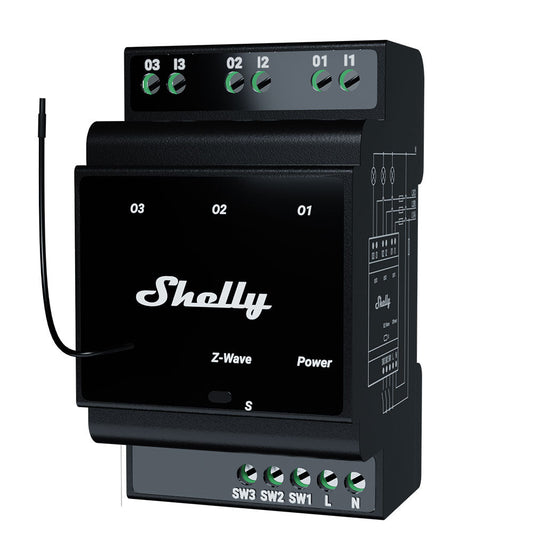 Shelly Wave Pro 3 LR US