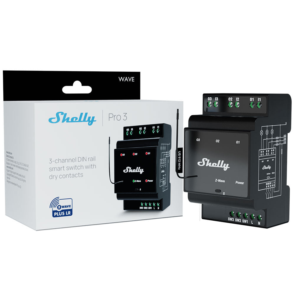 Shelly Wave Pro 3 LR US