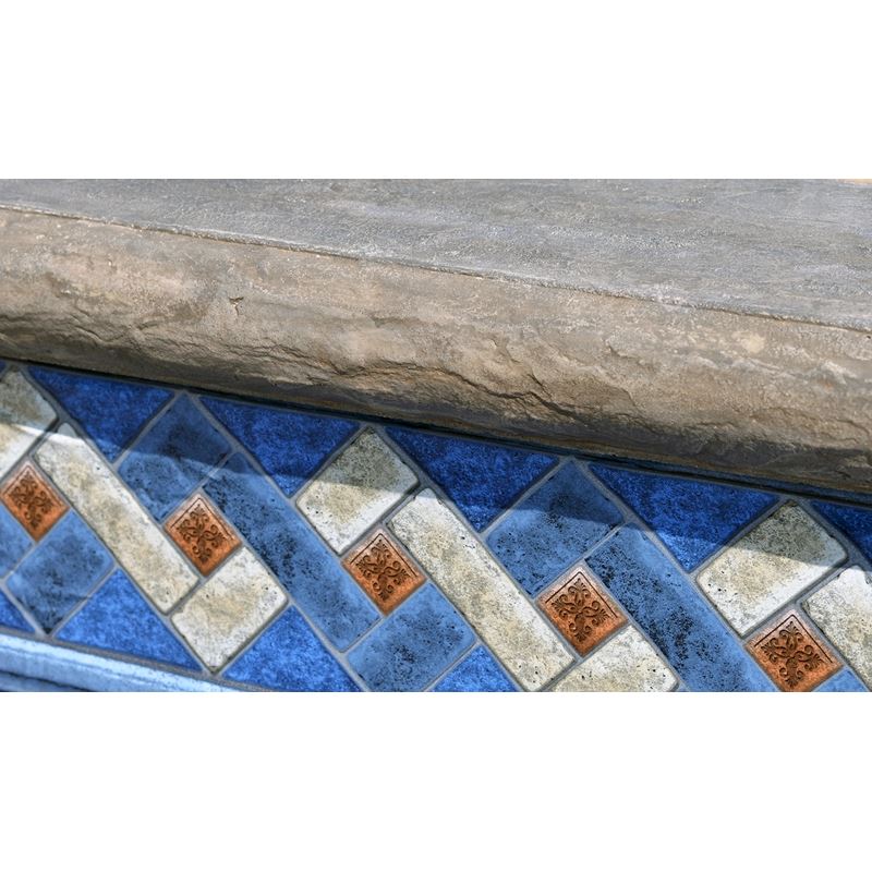 Bullnose Slate Poolform Liner