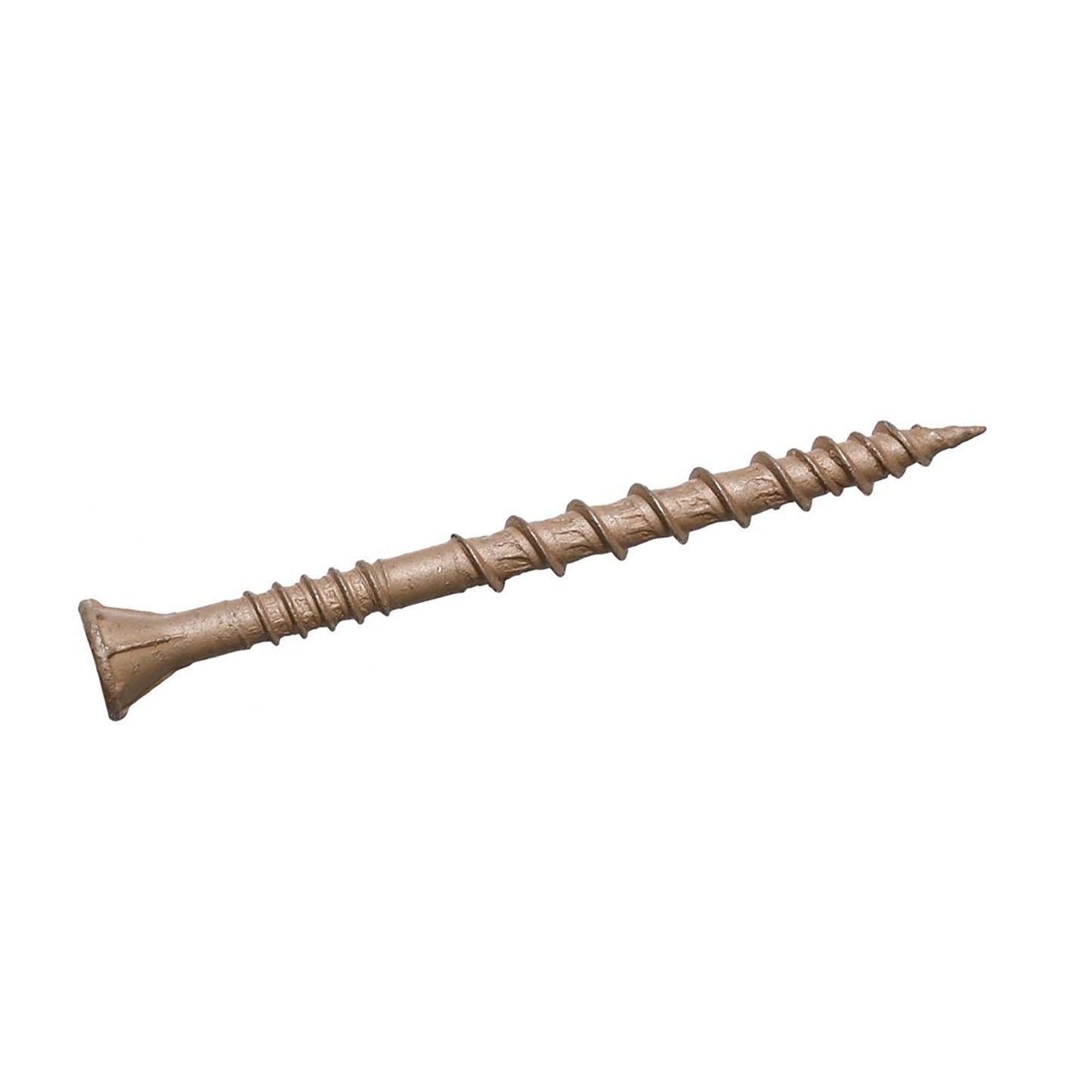 #8 x 1 1/4 Simpson Deck-Drive™ DSV WOOD Quik Guard® Coating Screw (Collated - T25 6-Lobe) - Tan Box (2000)