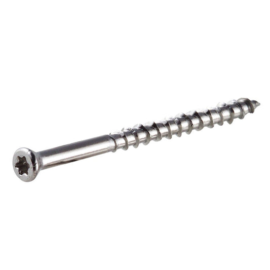 #7 x 2 1/2 Simpson Trim Head Deck-Drive™ DWP WOOD Screw 305 Stainless Steel (T15) - Box (1750)