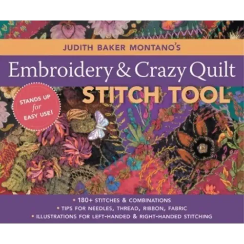 Judith Baker Montano's Embroidery and Crazy Quilt Stitch Tool