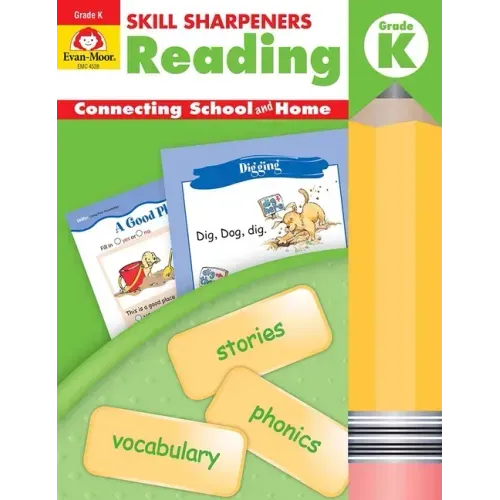 Skill Sharpeners: Reading, Grade Kindergarten Workbook