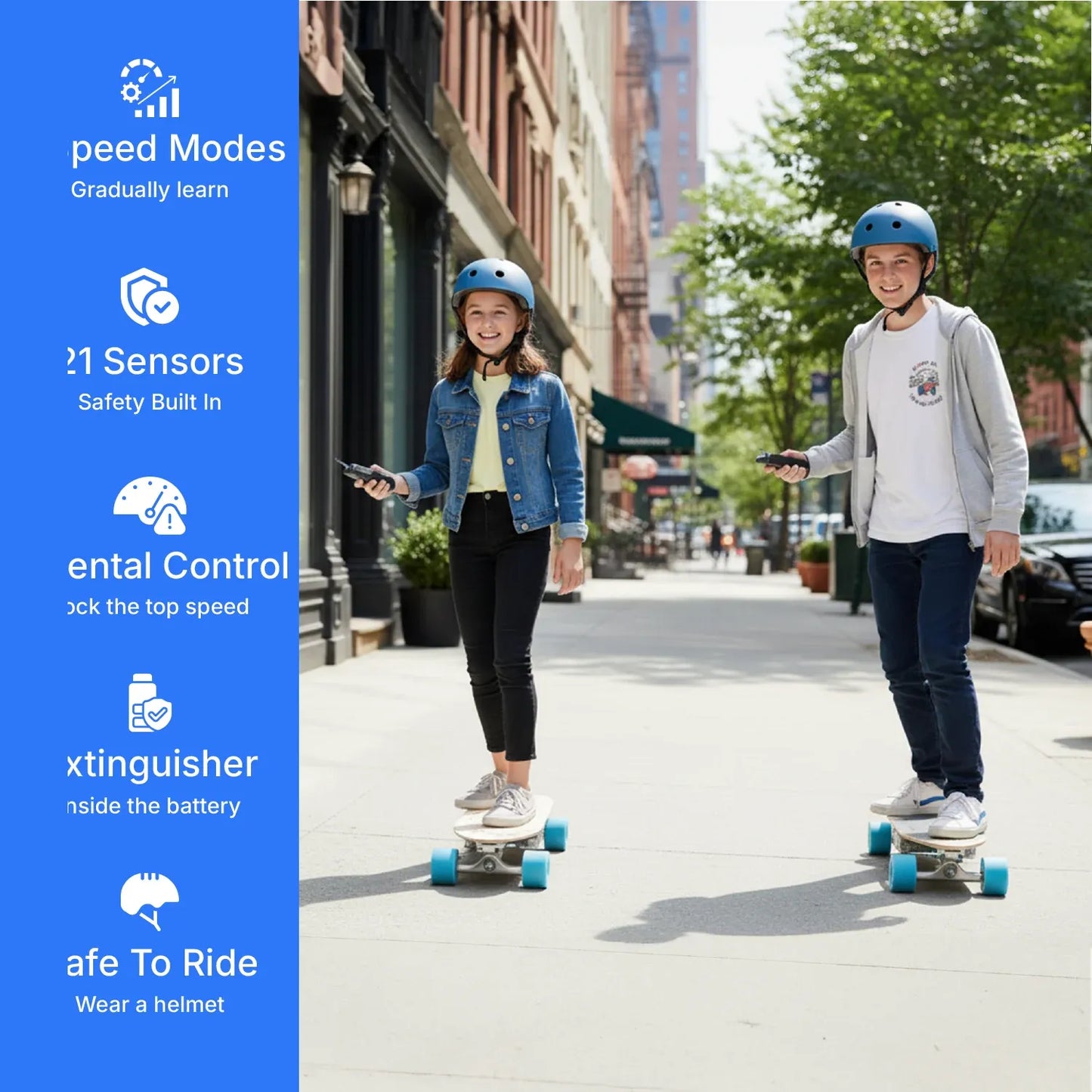 Electric Skateboard Buildable STEM Kit