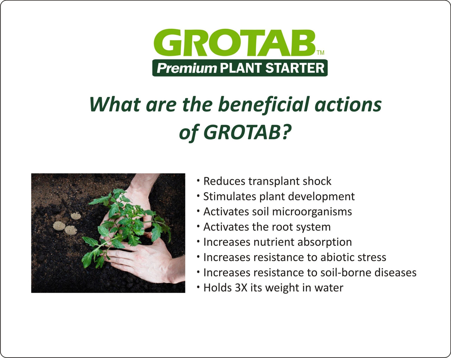 GroTab Fertilizer Tablets