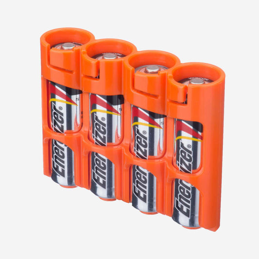 Slim Line AA 4 Pack (Orange)