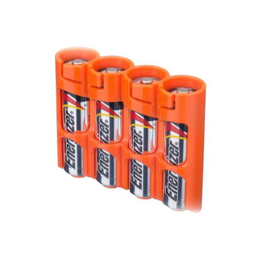 Slim Line AA 4 Pack (Orange)