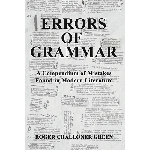Errors of Grammar