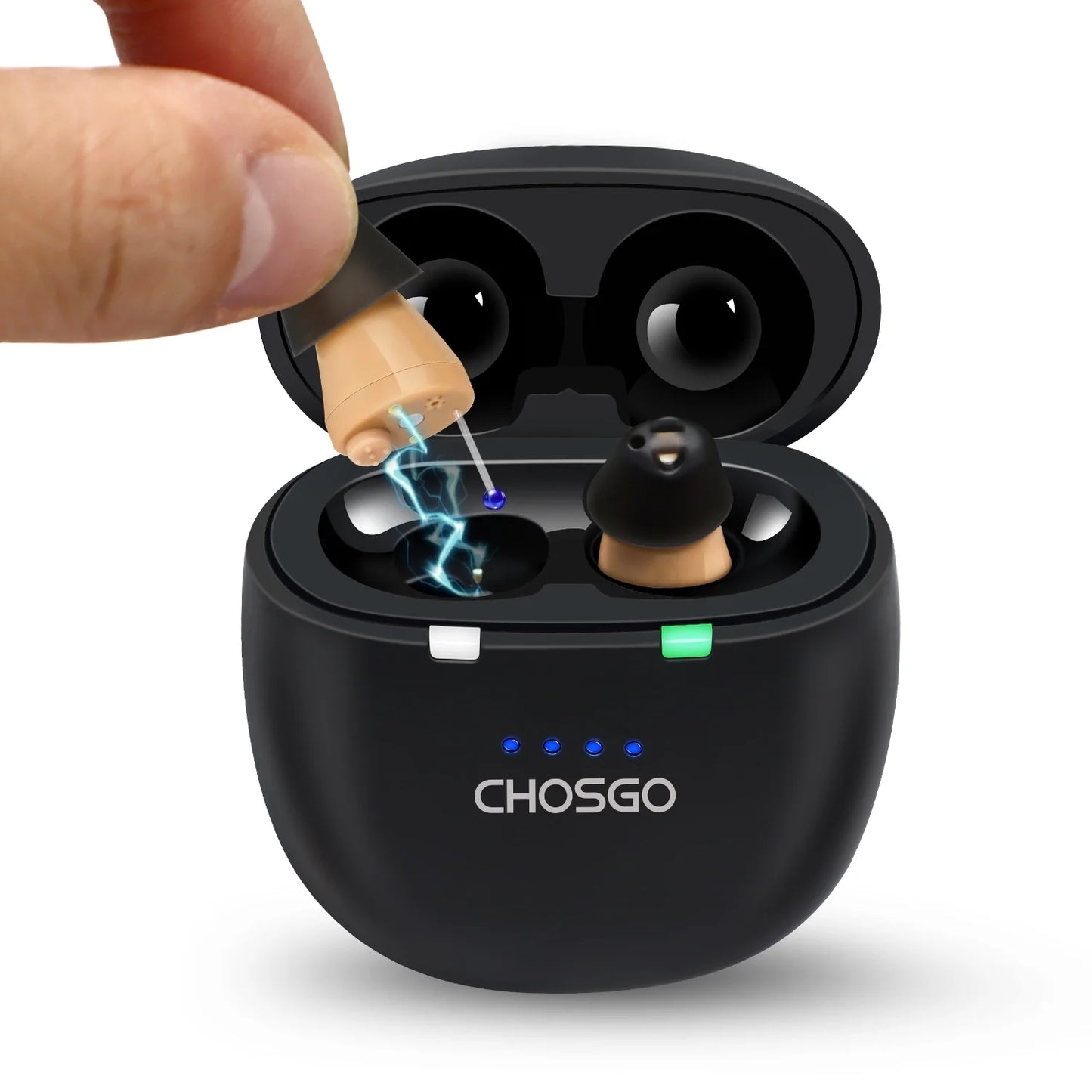 SmartU Rechargeable OTC Hearing Aids With 2-Year Plan
