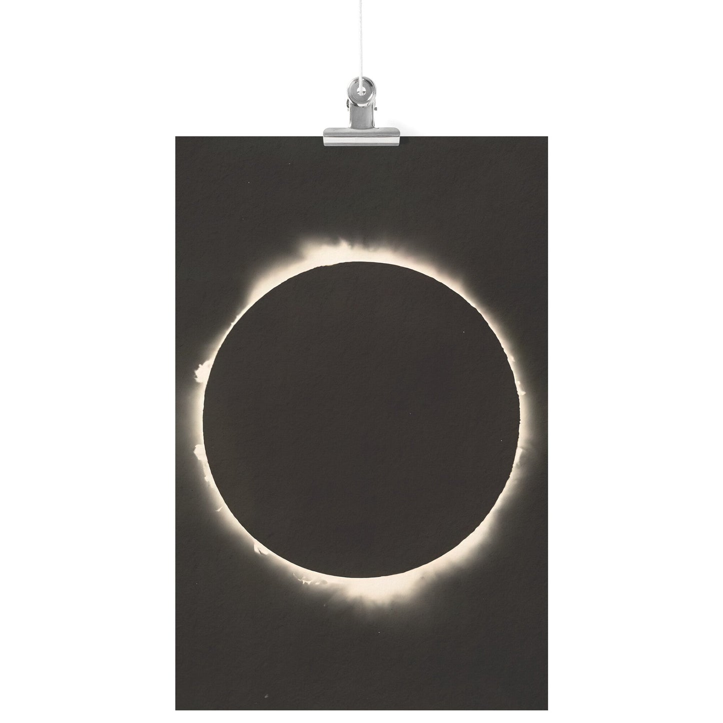 "1927 Solar Eclipse Photograph" Matte Poster