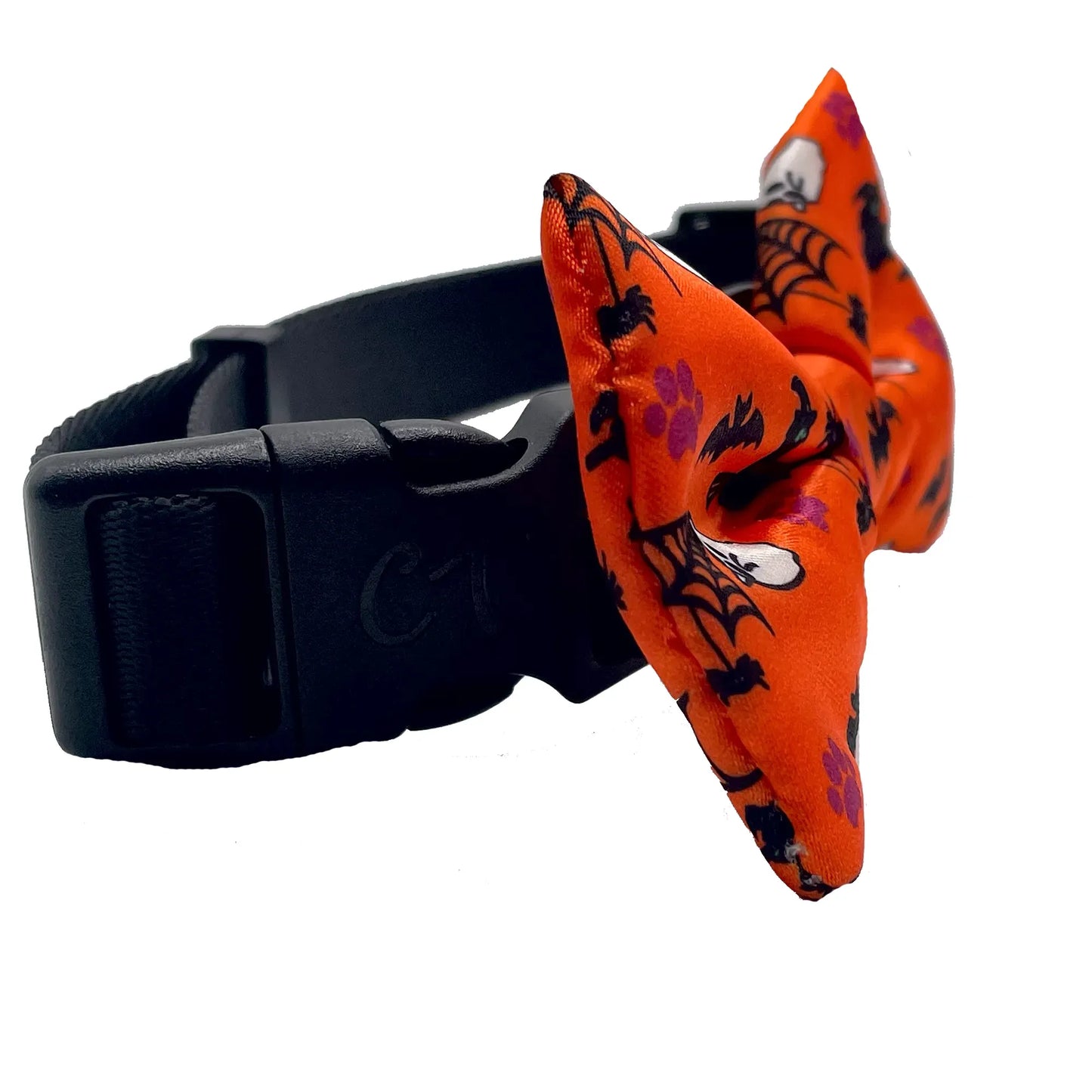 Halloween Orange Dog Bow Tie
