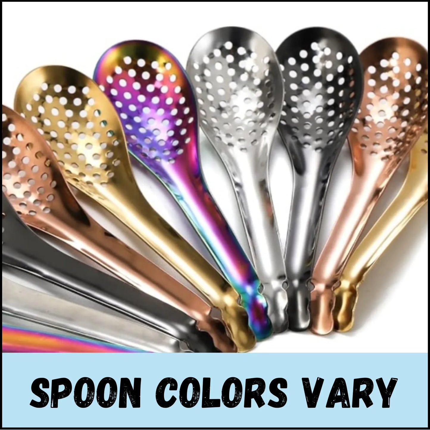 Giardiniera Spherification Serving Spoon