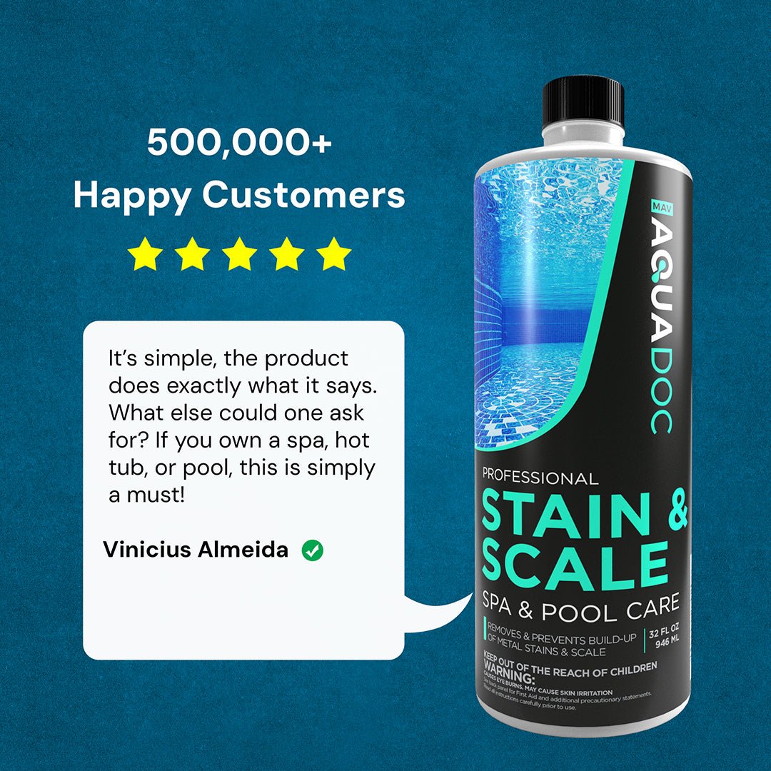 Spa Stain and Scale Control