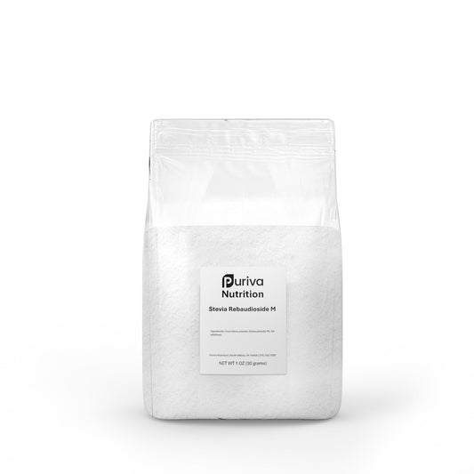 Stevia Reb M powder, (Reb-M | Rebaudioside M), 2 ounces | 2,000 servings, Puriva Nutrition
