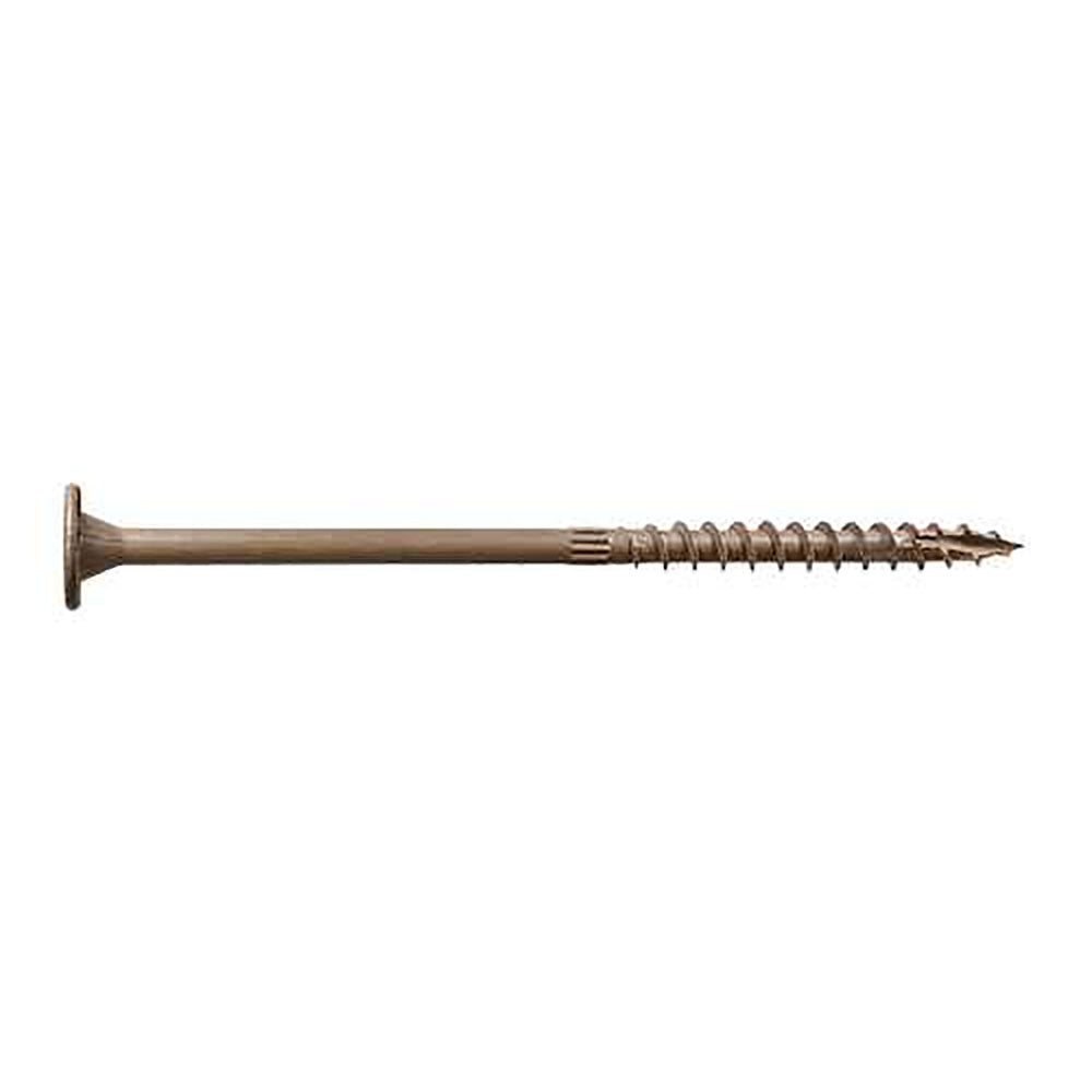 0.22 x 10 Simpson Strong-Drive® SDWS TIMBER Screw Double-Barrier Coating (Exterior Screw) Tan- Pack (12)