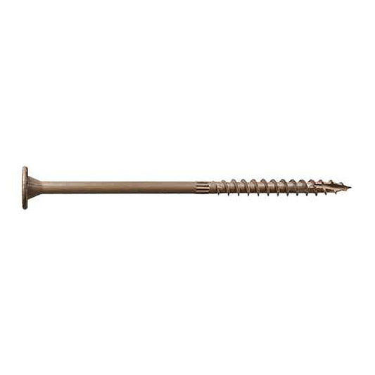 0.22 x 6 Simpson Strong-Drive® SDWS TIMBER Screw Double-Barrier Coating (Exterior Screw) Tan- Pack (12)