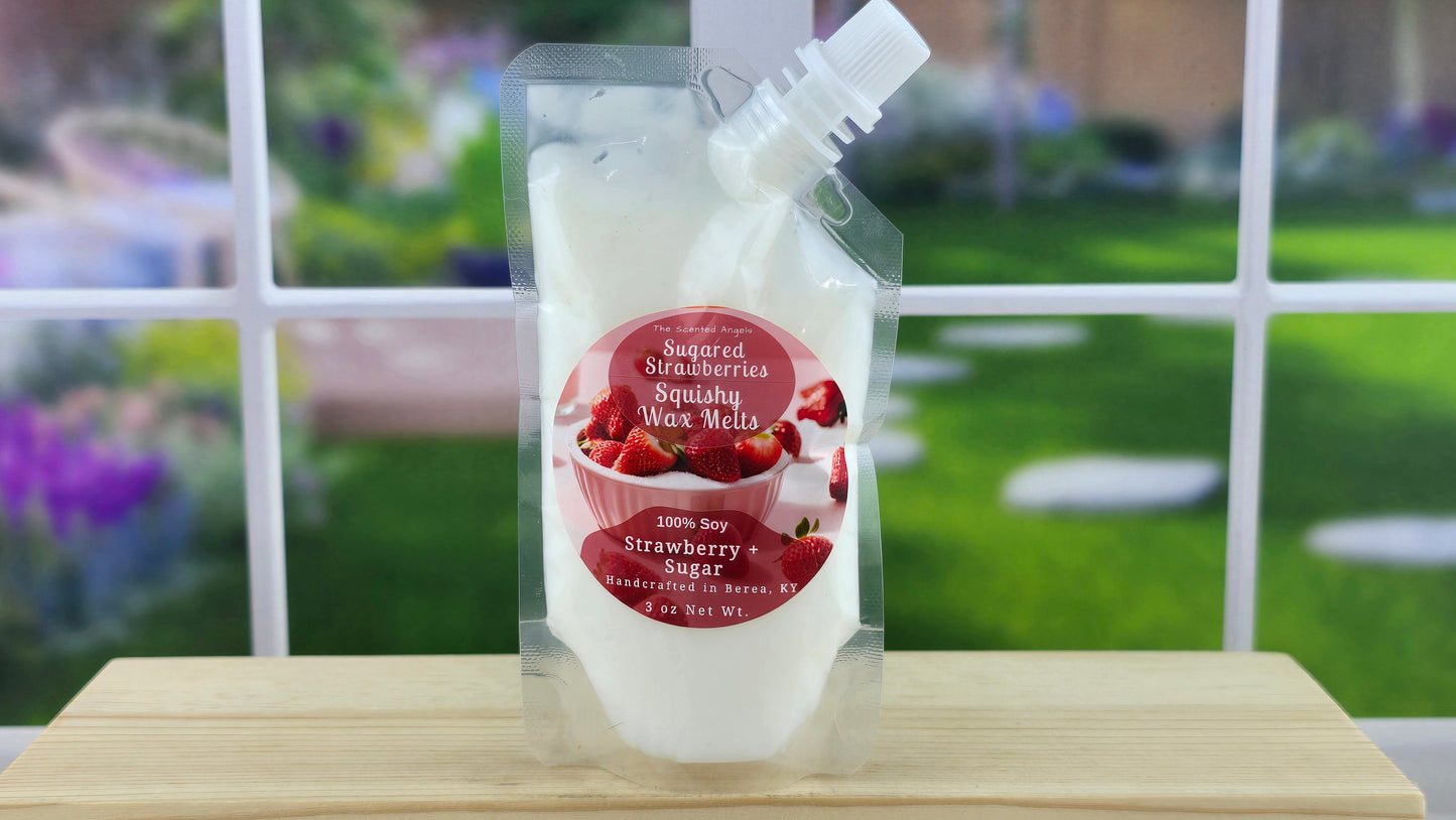 Sugared Strawberries Soy Wax Melts (Clamshells & Squeezable Wax)
