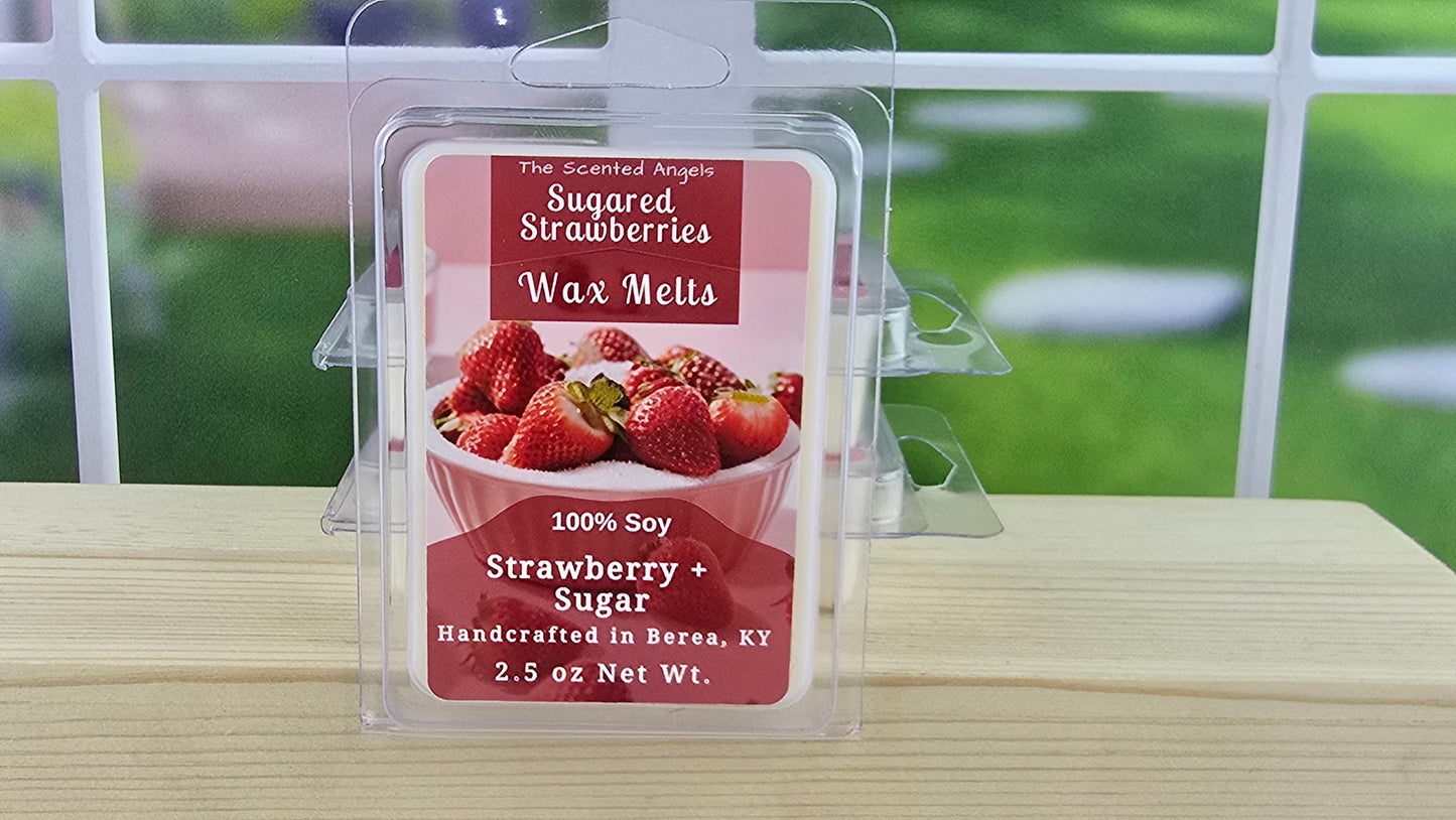Sugared Strawberries Soy Wax Melts (Clamshells & Squeezable Wax)