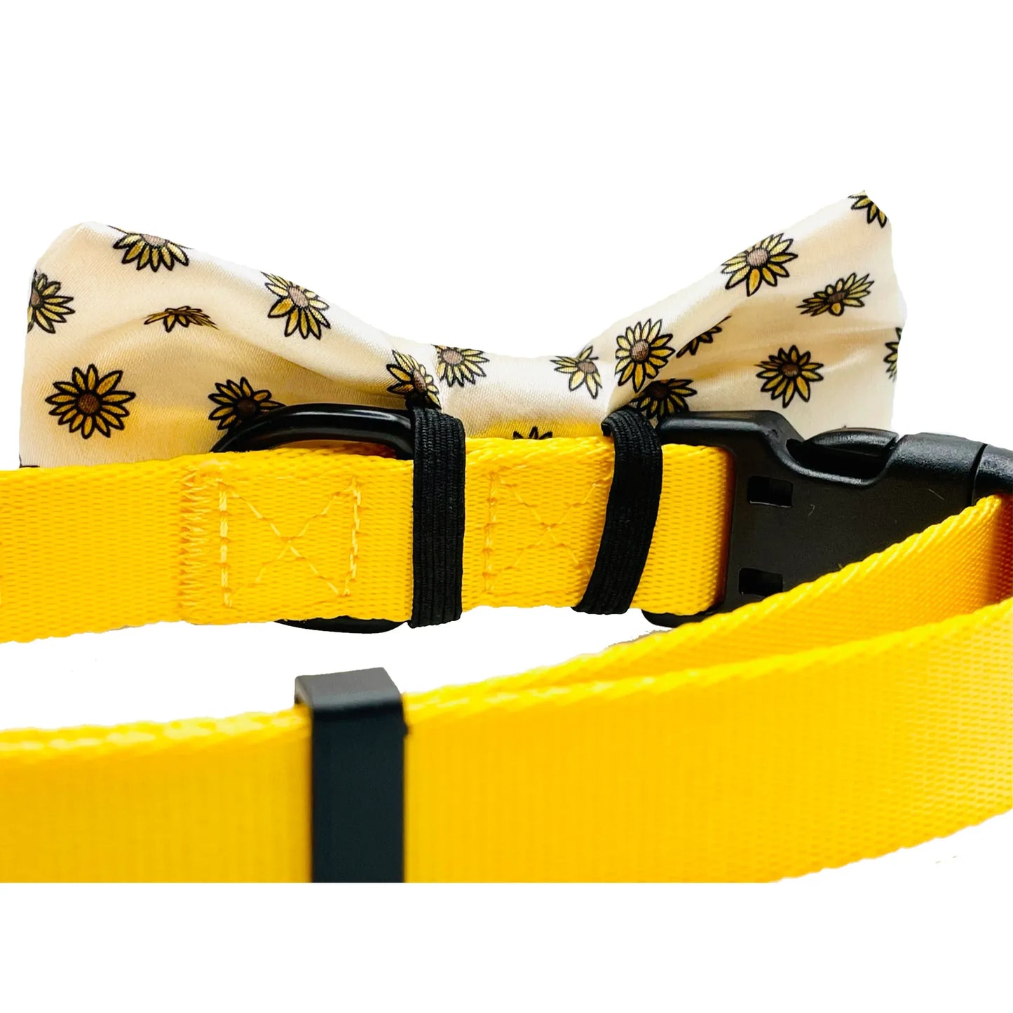Sunflower Dog Bow Tie