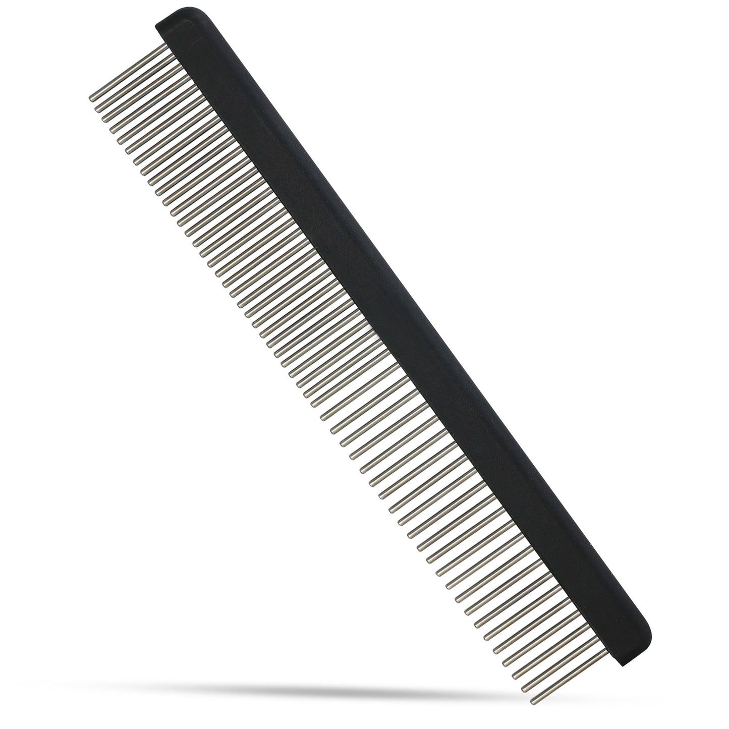 Professional Detangle Comb with Long Dual-Spaced Rotating Pins