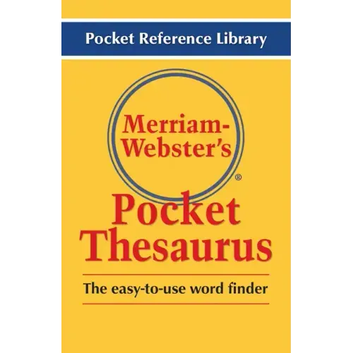 Merriam-Webster's Pocket Thesaurus