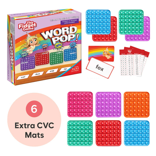 .Word Pop + Extra CVC Mats