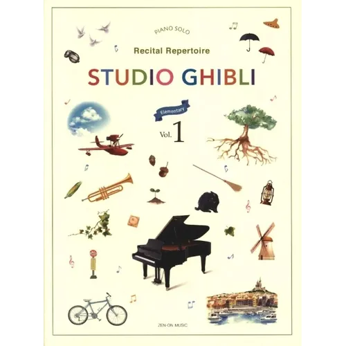Studio Ghibli - Recital Repertoire Book 1: Elementary Level Piano Solo