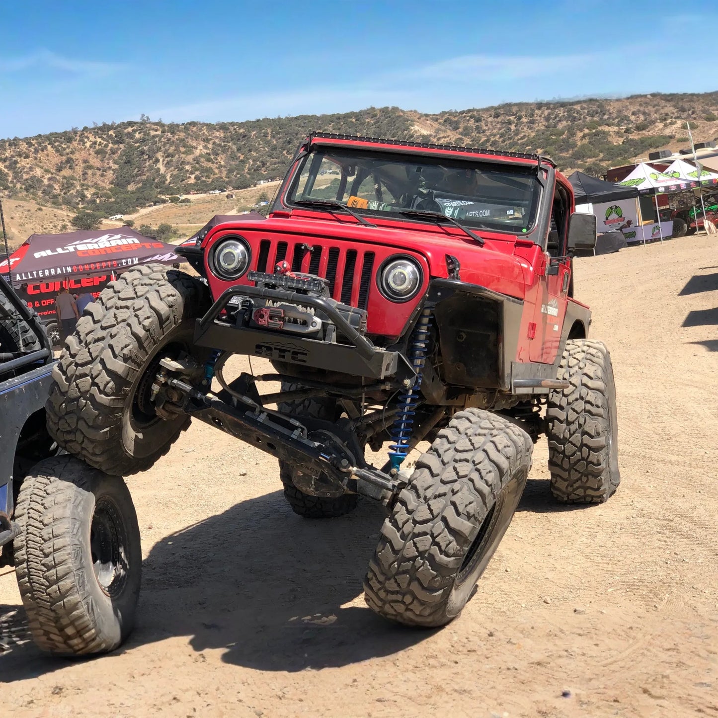 Jeep 50” Straight Bracket TJ 1997-2006