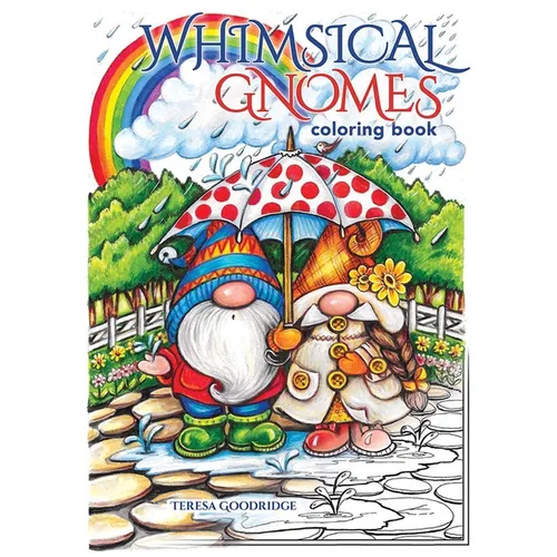 Whimsical Gnomes Coloring Book