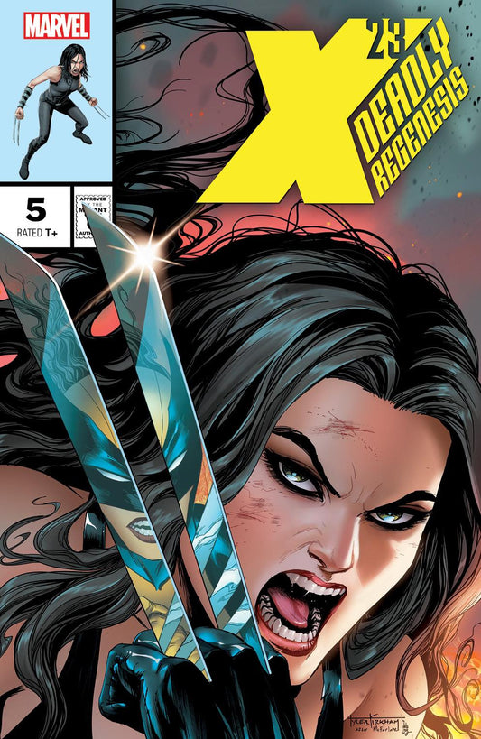 [Signed by Tyler Kirkham] X-23: DEADLY REGENESIS #5 UNKNOWN COMICS TYLER KIRKHAM EXCLUSIVE VAR