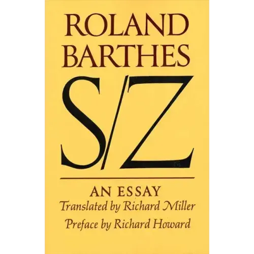 S/Z: An Essay