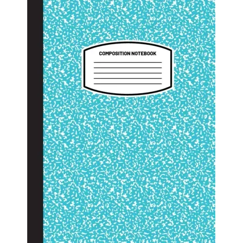 Classic Composition Notebook: (8.5x11) Wide Ruled Lined Paper Notebook Journal (Sky Blue) (Notebook for Kids, Teens, Students, Adults) Back to School