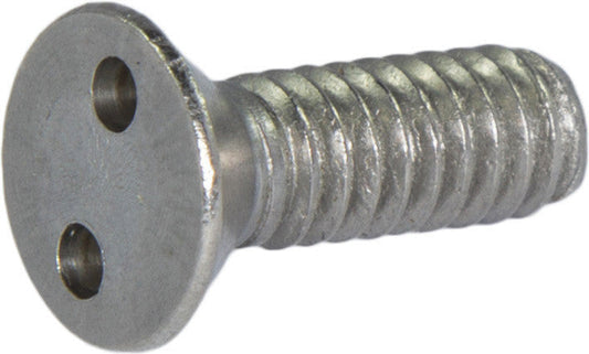 1/4-20 x 3/4 Tamper Resistant Drilled Spanner Flat Head Machine Screw 18-8 Stainless Steel