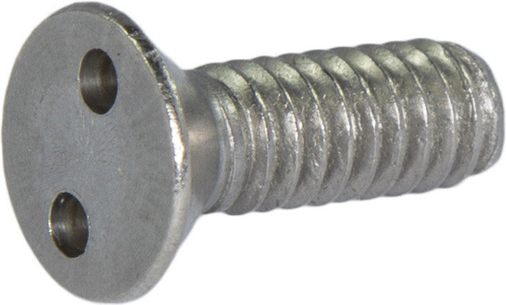 1/4-20 x 5/8 Tamper Resistant Drilled Spanner Flat Head Machine Screw 18-8 Stainless Steel